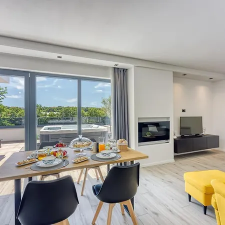 Modern Ana With Jacuzzi And Pool Poreč